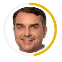 Retrato de Flávio Bolsonaro